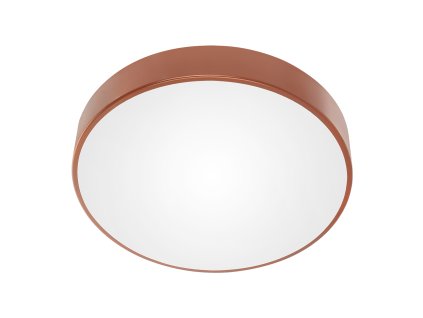 Stropné svietidlo OVO 5xE27, 5x24W, medená oceľ, matné sklenené tienidlo, IP20, ? 600