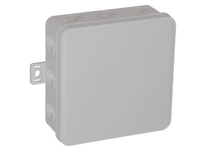 Rozvodná krabica CLICK, IP54, 12 vstupov, 100x100x41mm, biela, 32 ks.