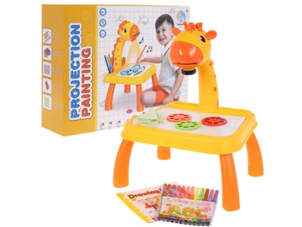 Tabuľa na kreslenie projektor žirafa