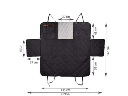 Kryt auta - rohožka pre psa MP5403