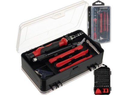 Sada nástrojov pre jemnú mechaniku 110 kusov