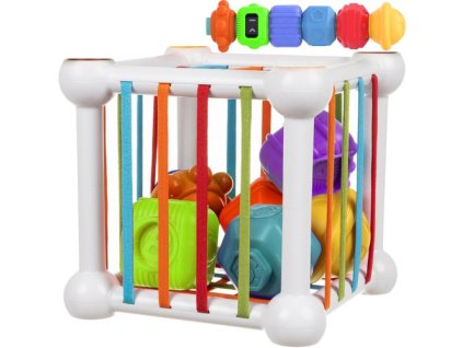 Triedič - senzorická kocka Kruzzel 20377