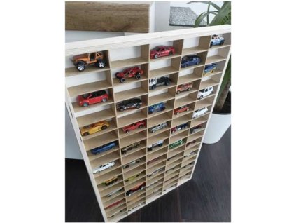 Drevená polica na autá/pružiny KRUZZEL 21997