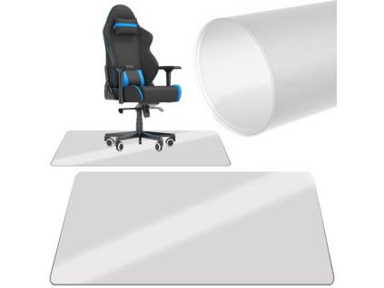 Ochranná podložka pod stoličku 100x140cm RUHHY - mliečna