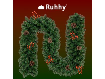 Girlanda na vianočný stromček 1m Ruhhy 22327