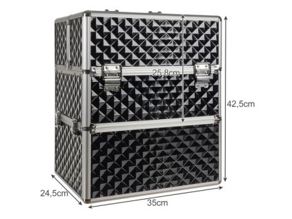 Kozmetický kufrík XL Soulima 22529