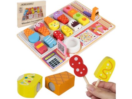 Drevená zmrzlináreň Kruzzel 22494