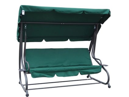 Záhradná hojdačka Textylina 2x1 – zelená