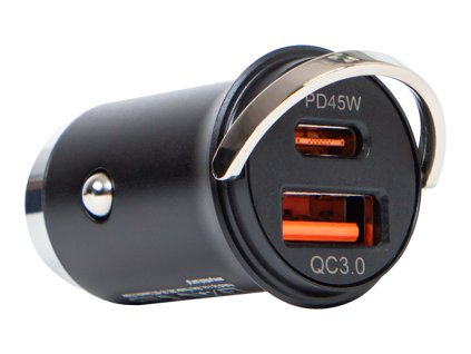 75-788# Nabíjačka do auta 2x USB-A+USB-C 45W G50D