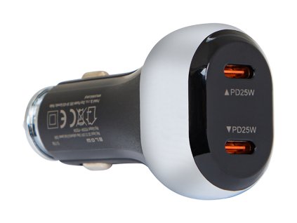 75-776# Nabíjačka do auta `g50a 2x USB-C 50w