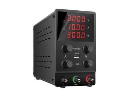 58-628# SPS1203 120V/3A Laboratórny zdroj napájania Čierny