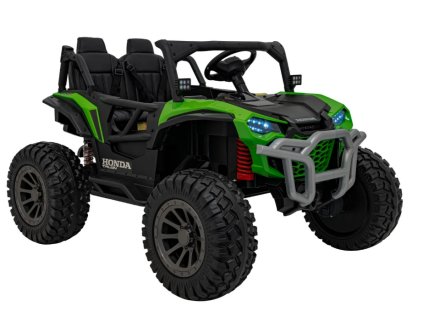 Elektrické autíčko Terenná HONDA 4x4, 4x120W, zelená farba