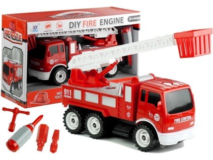 Demontážny rebrík na hasičské auto + náradie