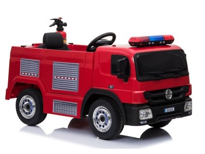 Hasičské auto na batérie, červené SX1818