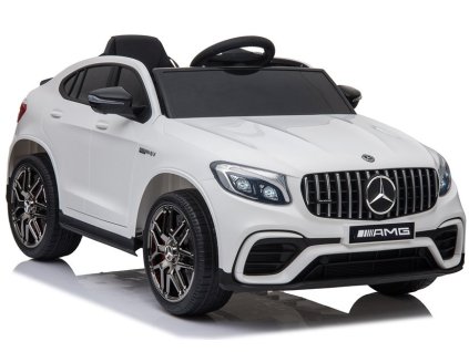 Mercedes GLC 63S QLS-5688 Biele auto s pohonom 4x4 na batérie