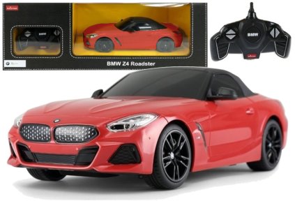 BMW Z4 Roadster Rastar 1:18 Červené RC auto