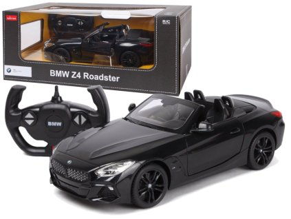 BMW Z4 Roadster Rastar 1:14 čierne RC auto
