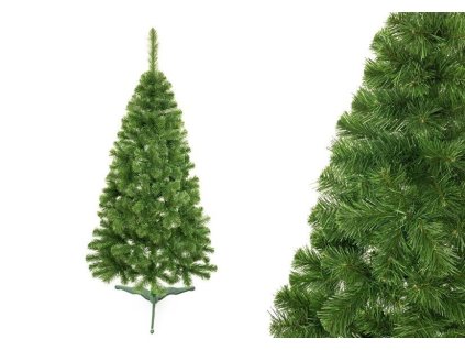 Umelý vianočný stromček borovica 150 cm prírodný + stojan