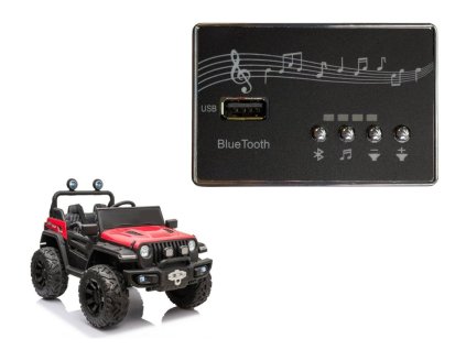 Hudobný panel do vozidla HC-8988 na batérie