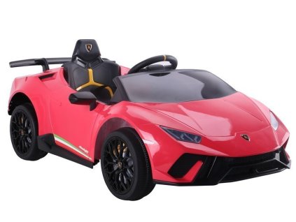 Lamborghini Huracan červené auto na batérie