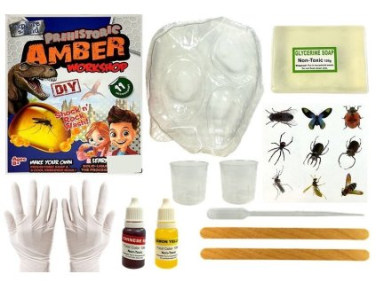 Kreatívna súprava z praveku - Vytvorte jantárový hmyz