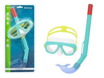 Bestway 24018 Zelená šnorchlovacia maska