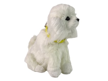 Interaktívny plyšový pudel šteká a hýbe chvostom