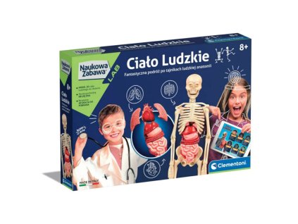 Veda Zábava Ľudské telo Poľský jazyk Clementoni 60249