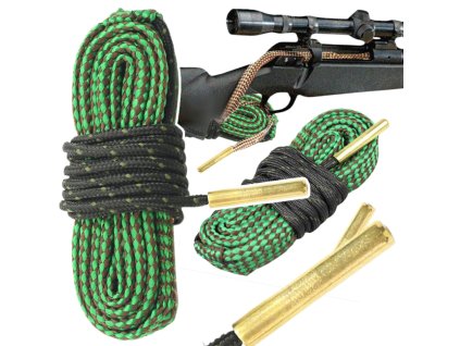 Tyč na čistenie zbraní s integrovanými kefami