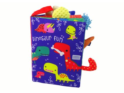 Omaľovánka s mäkkou väzbou s dinosaurami