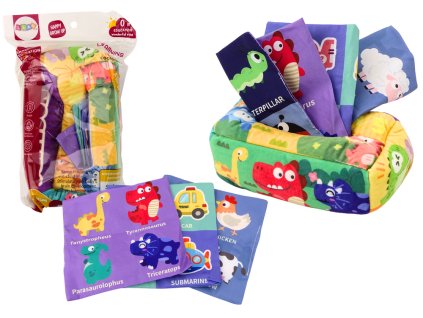 Mäkké vreckovky, 6 látok, 3 šuštiace farebné vreckovky