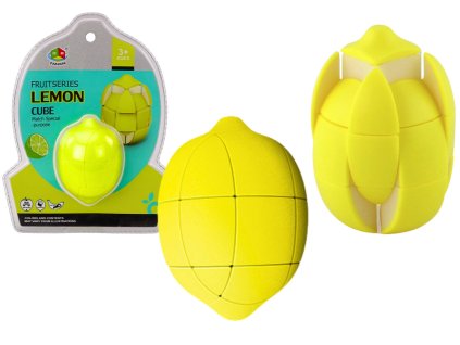 Vzdelávacie citrónové puzzle s magickými logickými kockami