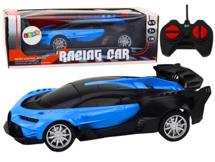 RC 1:22 Modré športové auto na diaľkové ovládanie