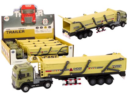 Kamión s prívesom Prepravné vozidlo TIR 1:24 Zvuky, svetlá