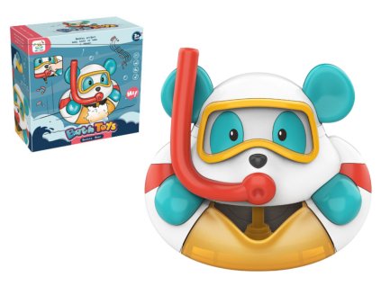 Generátor bublín pre hračky do kúpeľa s plyšovým medvedíkom