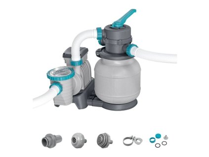 BESTWAY Pieskové filtračné čerpadlo pre bazény 5678 l/h + konektory + hadice