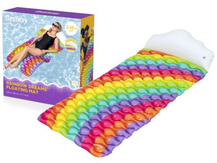 Nafukovací matrac Rainbow 216 x 80 cm Bestway 44107