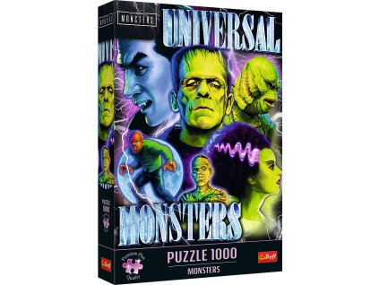 Puzzle - 1000 Premium Plus - Monster - Trefl 12070