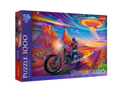 Puzzle - 1000 - Bláznivá jazda - Trefl 10930