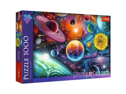 Puzzle - 1000 - Vesmírne dobrodružstvo - Trefl 10931