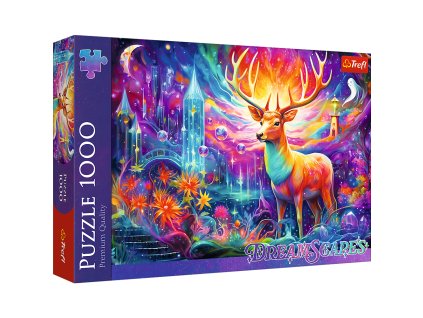 Puzzle - 1000 - Mystický jeleň - Trefl 10933