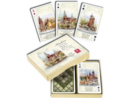 Akvarelové pohľadnice Krakow 2 x 55 listov