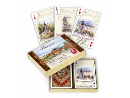 Varšavské akvarelové pohľadnice 2 x 55 listov