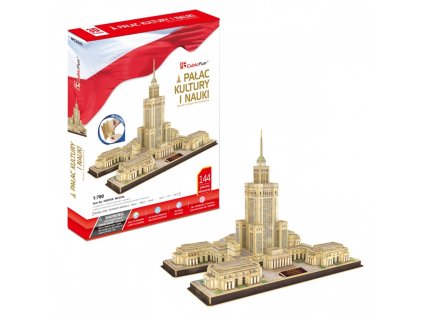 3D puzzle Palác kultúry a vedy, 144 dielikov