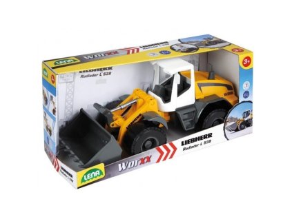Buldozér Liebherr Lena Worxx 48 cm v krabici