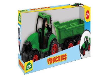 Traktor s prívesom 38 cm kamióny