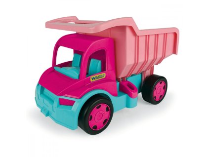 Sklápací kamión pre dievčatá, obrovský kamión, ružový