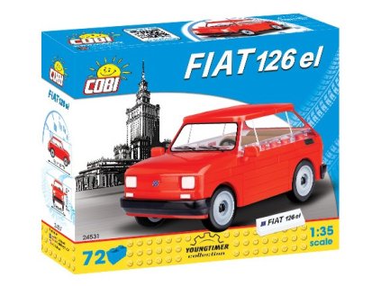 Fiat 126p El Blocks z kolekcie Youngtimer