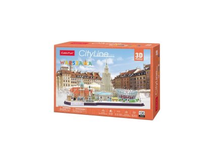 3D puzzle Cityline Varšava