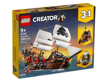 Creator Blocks 31109 Pirátska loď
